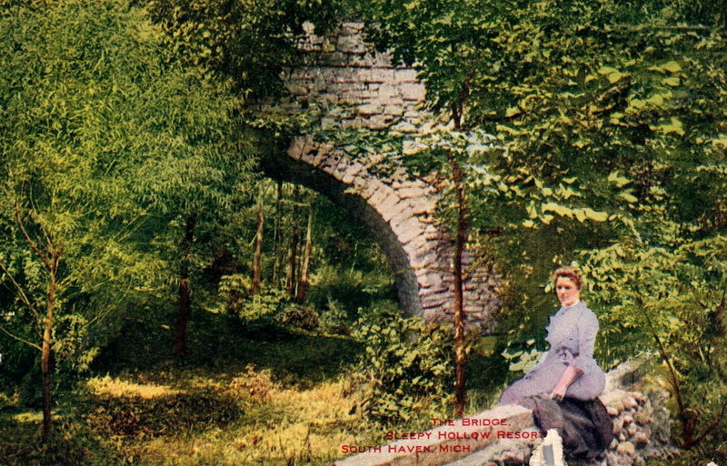 Sleepy Hollow Resort - 1909 Postcard